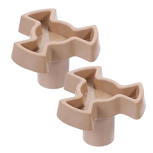 UTHCLO 2 Piezas Soportes para Microondas Y Forma Repuestos Duraderos para Eje de Plato Giratorio Compatibles con Varios Kit