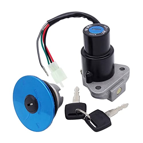 Bouchon de réservoir carburant et kit serrure de contact pour moto Yamaha FZR 600 400 250