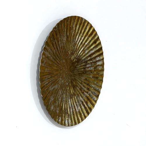 Image of Artemade Iron Decorative Wall Hanging Three Plate Wall Art Art Sculpture Wall Mounted Home Decor Wall Arts For Living Room Bed Room (40 X 40 Cm, Pack Of 1)