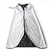 Movo CRC03 Extra-Long Camera Rain Coat Rain Cover for DSLR Cameras, Lens, and Tripod (Metallic Gray)