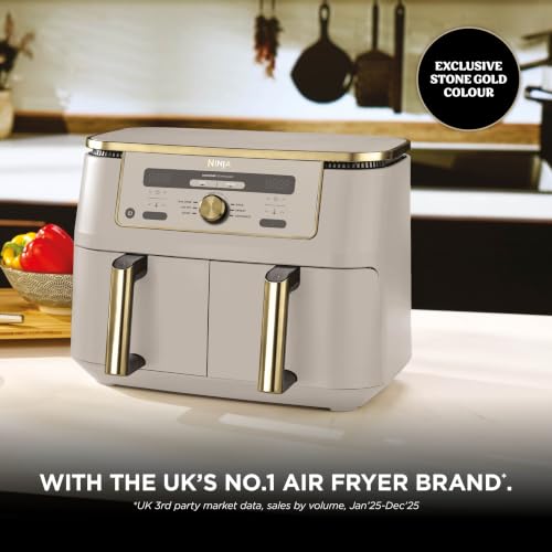 MAX Dual Zone Digital Air Fryer, 9.5L, Stone Gold - Image 2