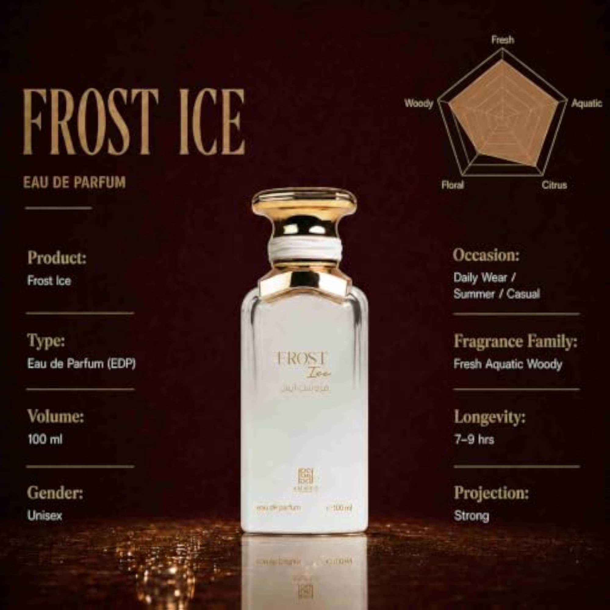 Magnifiscent Frost Ice Eau De Parfum 100ml for Men