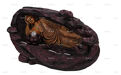 Image of Sleeping Buddha Fountain for Living Room Home Decor Garden Decoration and Drawing Room (86.36 x 35.56 x 53.34)