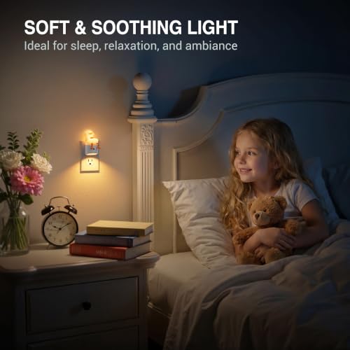 Image of JandCase Night Light for Kids,3D Cute Duck Night Lights Plug into wall