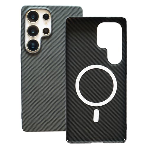 Coque carbone Samsung S22 Ultra MagSafe rigide au design premium
