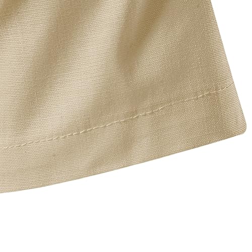 Image of Vida Loca Men's Cotton Linen Plain Stitched Half Sleeve Shirt