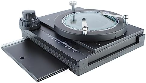 High Precision XY Gliding Table for Microscopes, Adjustable Manual Stage for Stereo Dissection and Inspection,Mobile Platform for Laboratory Use