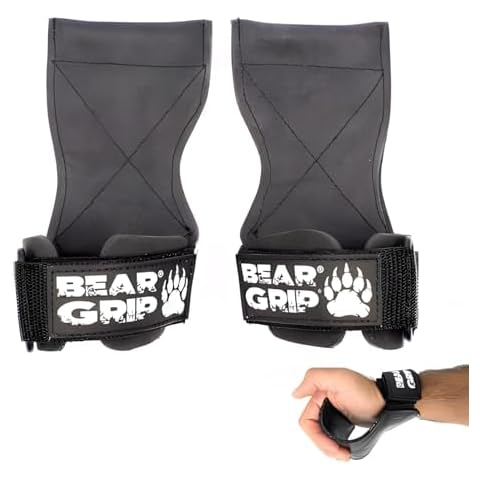 BEAR GRIP Heavy Duty Weight Lifting Straps Cover