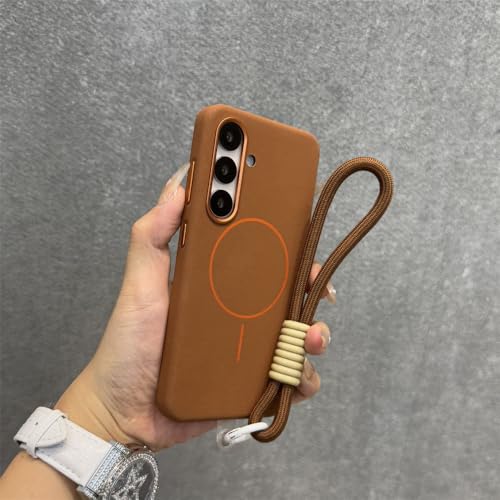 Samsung Galaxy S24 S25 Ultra S24 S25 Plus�p �X�g���b�v�t�� ���X�g�X�g���b�v�t�� �}�O�l�b�g���P�[�X ���C�����X�[�d �����h�~�J�o�[ �u���E�� Samsung Galaxy S25 Ultra�p