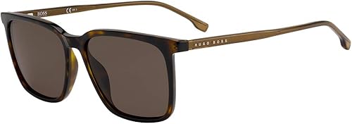 Hugo Boss 1086S - Gafas de sol rectangulares para hombre