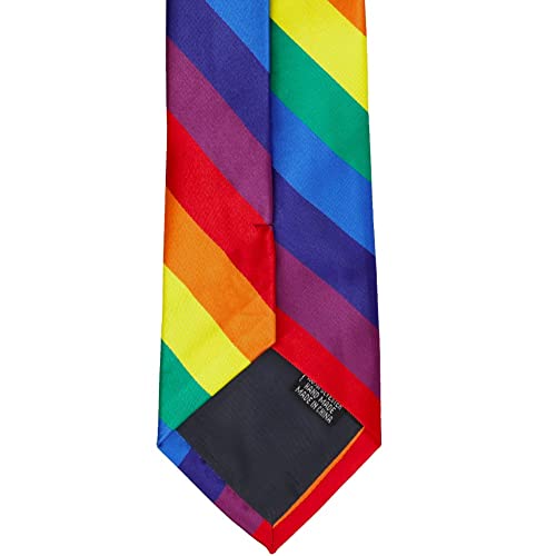 Image of tiemart Men's Striped Tie Standard Length