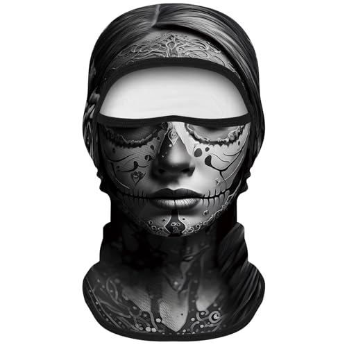 Image of Obacle Balaclava Face Mask Men Women for Sun Protection Motorcycle Fishing Raves