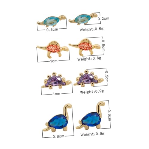 Pendientes pequeños de dibujos animados y accesorios para orejas 2