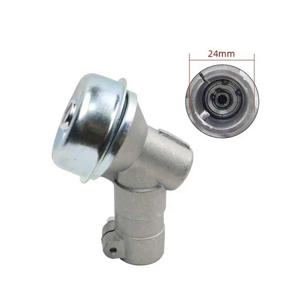 Conjunto de Caja de Cambios de Cortador de Cepillo con Cabezal de Engranaje de 7 Dientes de Tubo de 24 mm | Ajuste de varilla de operación de recortadora OEM 41446400100 41446400102 piezas de repuesto(24-tube 4-tooth)