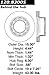 Centric Parts 120.83005 Premium Brake Rotor with E-Coating