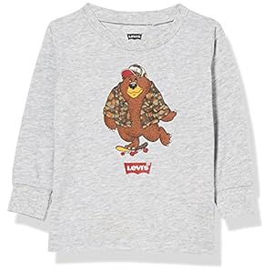 Levi’s Kids Baby Jongens Lvb lange mouw grafische tee Button Down Shirt