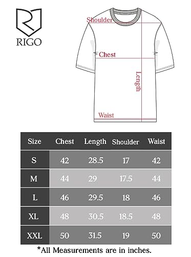 Image of Rigo Back Printed Half Sleeves Round Neck Oversized T-Shirt for Men | Drop Shoulder T-Shirt for Men | Loose Baggy Fit T-Shirt for Men