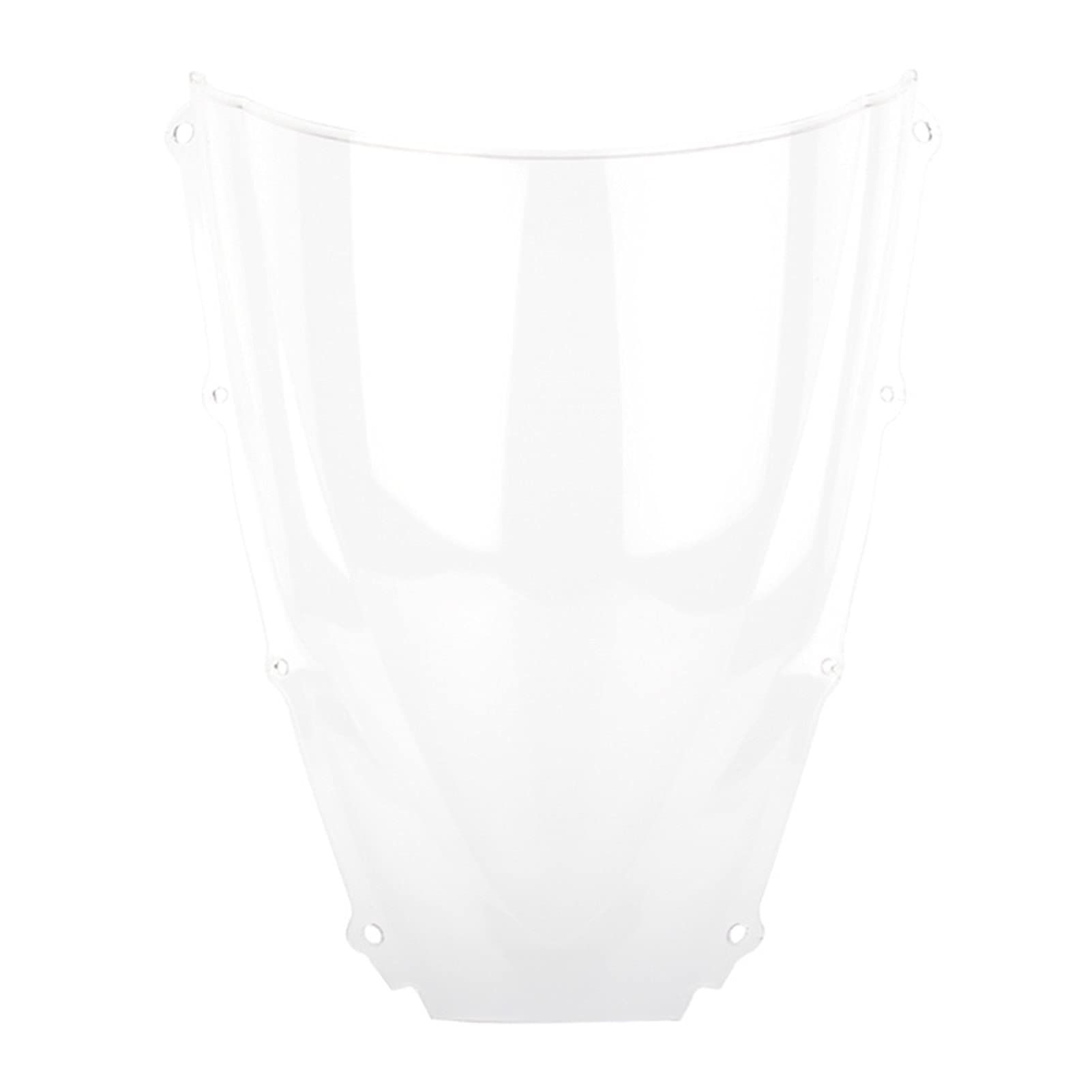 Double Pare-Brise Moto Réduction Turbulences Transparent pour Daytona 675 2006