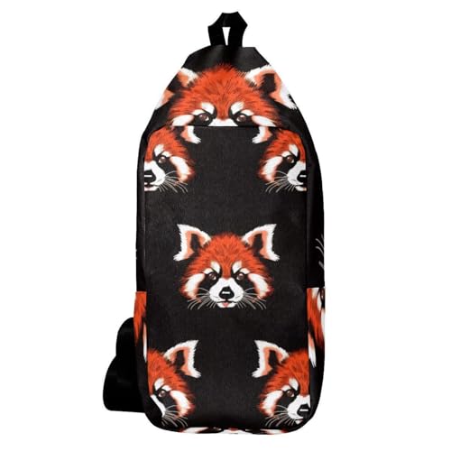 Petit sac à dos panda rouge mignon le compagnon quotidien qui donne le sourire