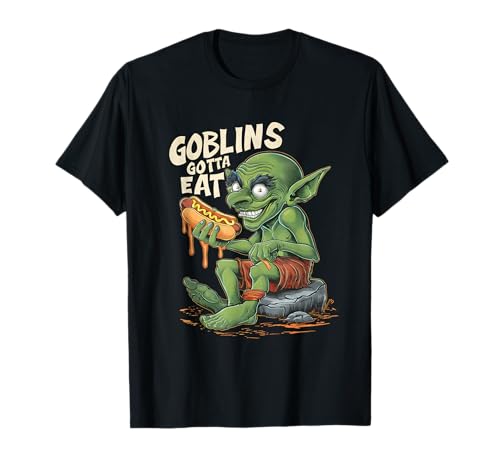 Glizzy Goblin Funny Glizzy Gobbler Hot Dog Lover T-Shirt