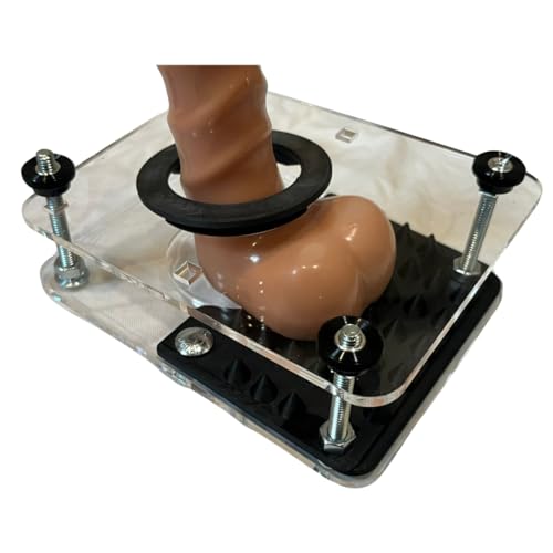 Acyrlic Slightly Dulled Spiked CBT Crusher Set Removable Spiked Plate Completely Adjustable Includes Sizer Plates