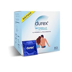 Durex Settebello, Preservativi Classici, Formato Super-Big, 80 Profilattici