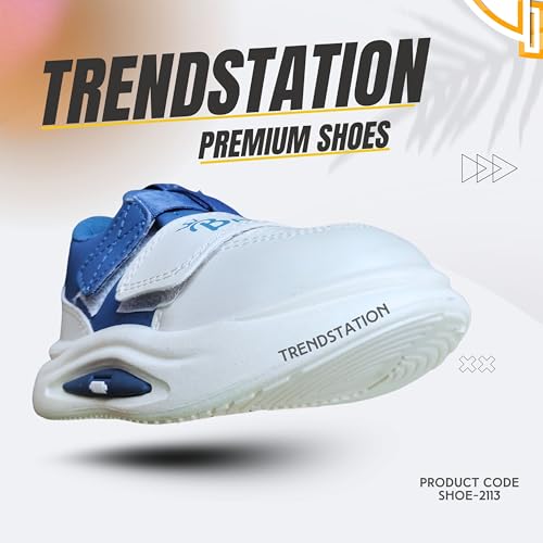 - Kids Athletic Sneakers, Multi Colour, Velcro Strap, Comfort Sports Running Shoes2