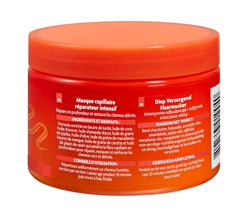 CANTU Natuurlijk diepgaand verzorgingsmasker, Sheaboter 340 gram, ivoor/zwartgom, 1 exemplaar (verpakking kan variëren) - Afbeelding 4