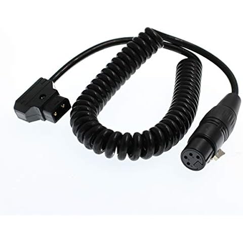 DRRI Dtap - Cable de alimentación Macho a XLR Hembra de 4 Pines Cover