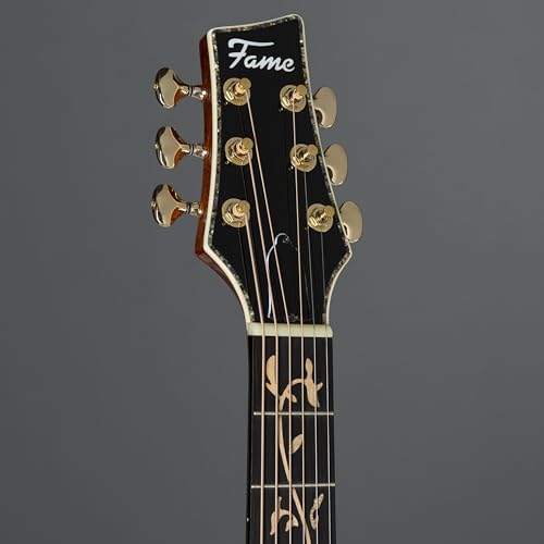 Fame Artist Pro Custom – Guitare Acoustique - Les Beatles, Paul McCartney, John Lennon, RIngo Starr, George Harrison Fame Artist Pro Custom - Guitare Acoustique – Image 6