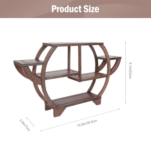 Objets de collection bien rangés grâce au présentoir bois à curiosités