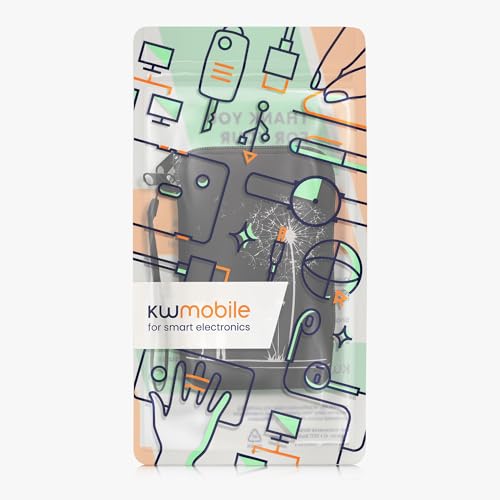 Image of kwmobile Carrying Case Compatible with Nintendo 3DS XL - Console Pouch with Zipper and Design - Dandelion Love White /Black
