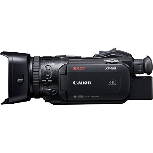 Canon XF XF405 Handheld camcorder 8.29MP CMOS 4K Ultra HD Black - camcorders (8.29 MP, CMOS, 13.4 MP, 15x, 8.3-124.5 mm, 25.5-382.5 mm)