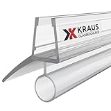 KRAUS® Duschtürdichtung [1m] für 6-8mm Glas - Duschdichtung...