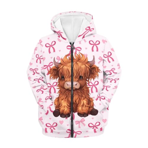 Image of Biyejit Kids Novelty 3D Graphic Printed Hooded Sweatshirt