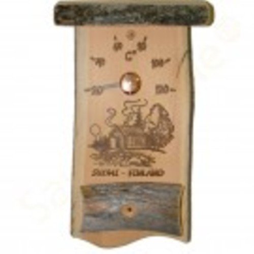 Saunathermometer aus finnischem Keloholz Cover