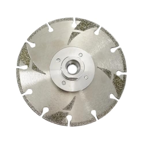 Lame de coupe diamantée renforcée galvanisée M14 pour meulage net de marbre
