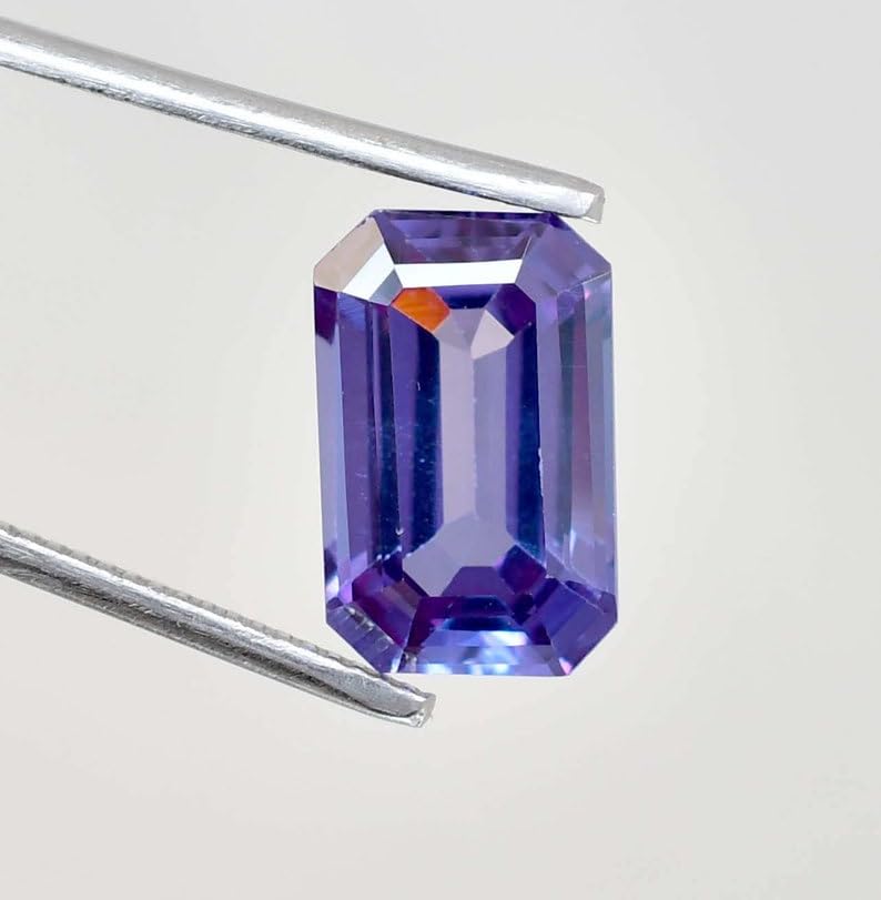 Alexandrite naturelle pour bague de fiançailles personnalisée et pendentif DIY