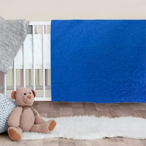 Manta Bebe De Micro Fibra Mantinha Hazime Azul Náutico