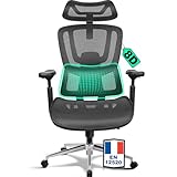 chaise bureau scandinave 👍 【Service client fiable et garantie 5 ans】Melokea est une marque spécialisée dans les chaises ergonomiques adaptées aux morphologies européennes. Nos produits respectent les normes européennes EN12520 et EN1335. Chaque chaise est livrée avec une notice claire et une vidéo de montage. Nous offrons un service après-vente de 5 ans, supérieur aux standards du marché, ainsi que le remplacement gratuit des pièces défectueuses. Notre équipe reste à votre disposition pour toute question et vous garantit une solution satisfaisante.