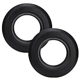 2-Pack 2' Flexible Tank Adapter, for Attaching 2-inch pipe to Curved Surfaces, Storage Drums, Bulkhead Pipe Fitting, Buckets, and More