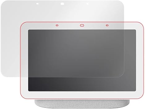 Miyabix OLGOOGLENESTHUB2/8 Anti-Glare Screen Protector Film for Google Nest Hub 2nd Generation, Made in Japan