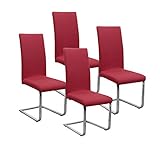 Wählbare Sets der faltenfreien Stretch Stuhlhussen, ideal zum aufwerten, verschönern und schützen Ihrer Stühle