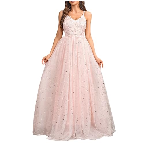 Amazon.com: Sequin Wedding Dresses for Bride 2025 V Neck Tulle Bride Bridesmaid Maxi Formal Dress Elegant Lace Floral Corset Gown Pink : Clothing, Shoes & Jewelry Amazon.com: Sequin Wedding Dresses for Bride 2025 V Neck Tulle Bride Bridesmaid Maxi Formal Dress Elegant Lace Floral Corset Gown Pink : Clothing, Shoes & Jewelry