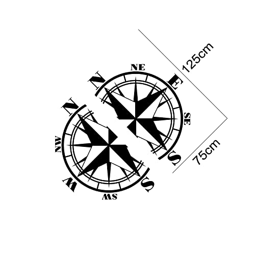 XINERJIA 2 Pezzi Adesivi Laterali carrozzeria