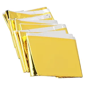 Emergency Blanket, Survival Emergency Blanket Easy to Carry Small Size Thermal Sleeping Bag for Hiking for Warm Sleeping Bag for Tent for Camping