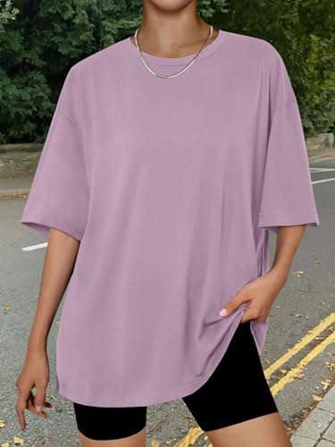 Stylish Queen Womens Outsized Summer season T Shirts Plus Dimension Batwing Cute Informal Tops Quick Sleeves Vogue Exercise Garments - Image 7