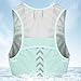 TENYELE Reflective Running Vest Water Bladder Pack With Phone Holder Adjustable Light Weight Running Backpacks For Men Women