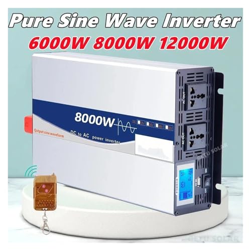 Onduleur solaire 6000W à onde sinusoïdale pure haute performance 48V