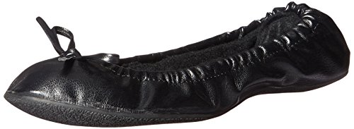 Alora Foldable Flats with Carrying Case, Black, Large